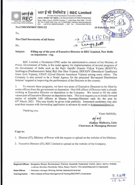 Executive Director in REC Limited, New Delhi.PDF