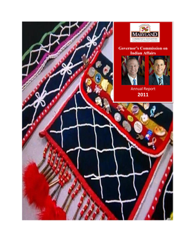 Governor's Commission on Indian Affairs Annual Report