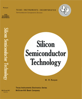 Silicon Semiconductor Technology