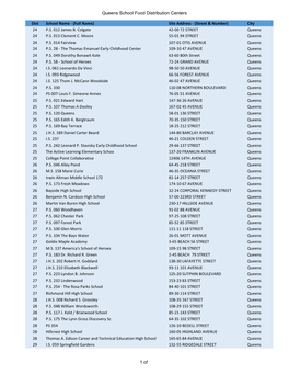 Queens School Food Distribution Centers 1 Of