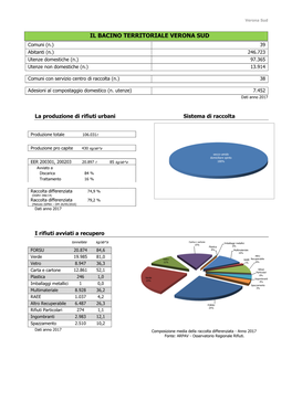 Il Bacino Territoriale Verona Sud