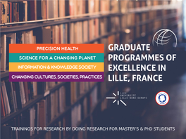 Graduate Programmes Lille