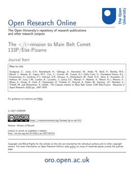 The Castalia Mission to Main Belt Comet 133P/Elst-Pizarro