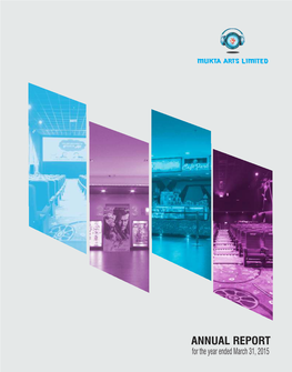 Annual Report of 2015