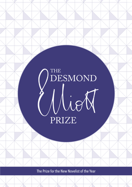 The Prize for the New Novelist of the Year #Discoveradebut Desmondelliottprize.Org