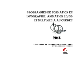 Formation Professionnelle Au Secondaire