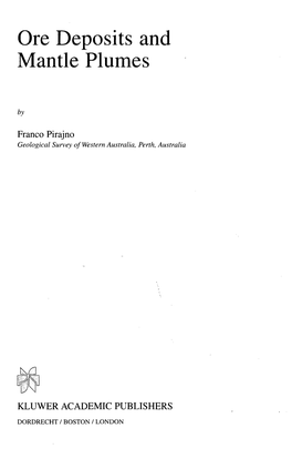 Ore Deposits and Mantle Plumes