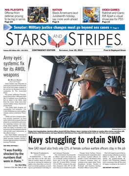 Navy Struggling to Retain Swos