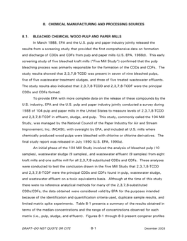 8. Chemical Manufacturing and Processing Sources