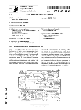 Messaging Services for Uniquely Identified Mail