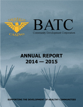 BATC CDC Annual Report 2014-2015