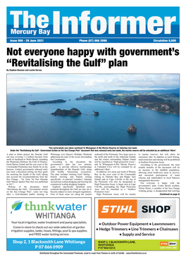 “Revitalising the Gulf” Plan by Stephan Bosman and Lachie Harvey