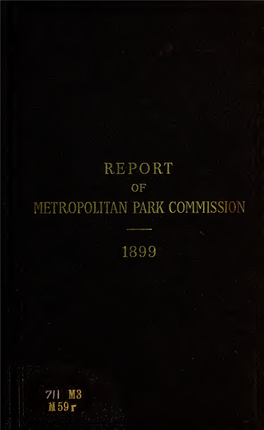 Report of the Board of Metropolitan Park Commissioners (1898)