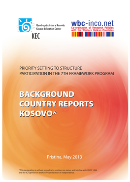 Background Country Reports Kosovo*