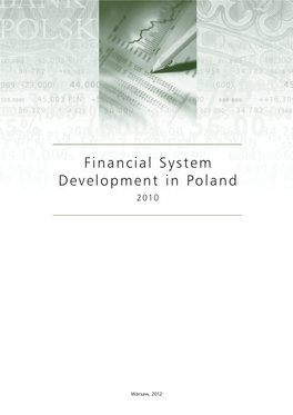 Financial System Development in Poland 2010