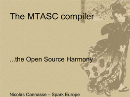 The MTASC Compiler