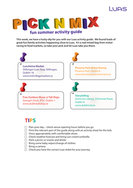 Fun Summer Activity Guide
