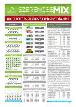 Áldott, Békés És Szerencsés Karácsonyt Kívánunk!