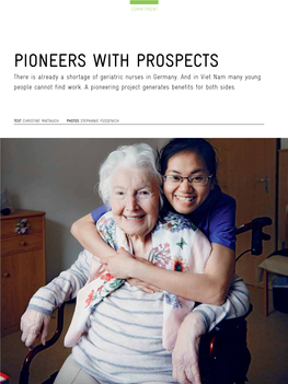 Germany/Viet Nam: Pioneers with Prospects