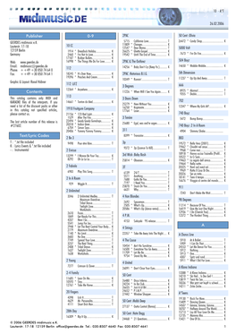 GEERDES Midimusic Katalog