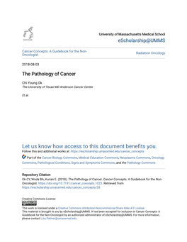 The Pathology of Cancer