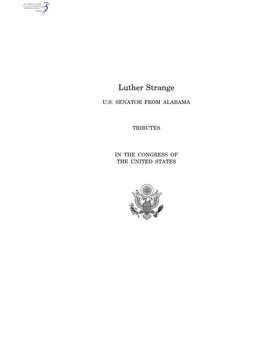 Luther Strange