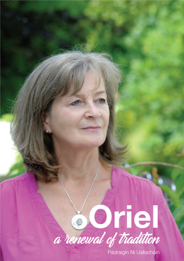 Oriel – a Renewal of Tradition CLÁR MÓR CCE 2018