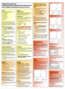 A Functional-Typological Approach to the Mapping of Semantic Roles To