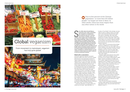 Global Veganism