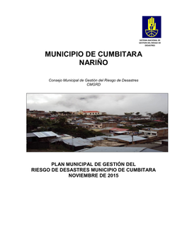 Municipio De Cumbitara Nariño
