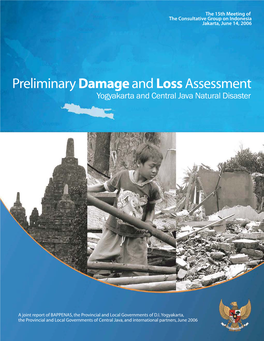 Preliminary Damage and Loss Assessment: Yogyakarta And