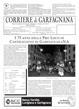 I 75 Anni Della Pro Loco Di Castelnuovo Di