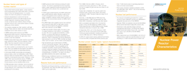 Nuclear Power Reactor Characteristics