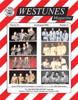 Pdf Westunes Vol 54 No 4 Jul-Aug 2004