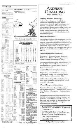 Andersen Consulting Is the World Leader in Today C 3Kland (Moor