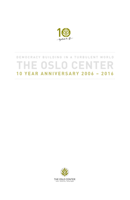 Annual Report 2015 / 10-Year Anniversary Booklet