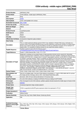 ARP55242 P050) Data Sheet