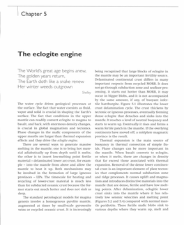 Chapter 5. the Eclogite Engine