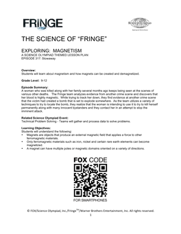 The Science of “Fringe”