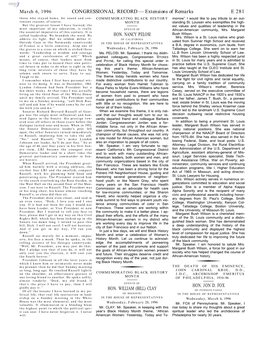 CONGRESSIONAL RECORD— Extensions Of