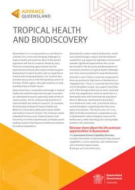 Tropical Health and Biodiscovery