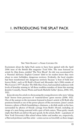 1. Introducing the Splat Pack