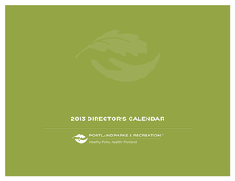 Download PDF File 2013 Parks Director Calendar