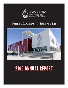 2015 Annual Report 2015 Annual Report