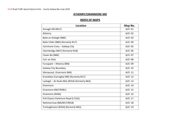 ATHENRY/ORANMORE MD INDEX of MAPS Location Map