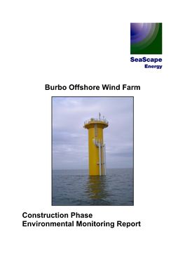 Burbo Offshore Wind Farm Construction Phase Environmental