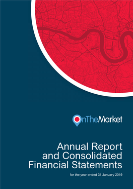 Annual Report and Consolidated Financial Statements 2019
