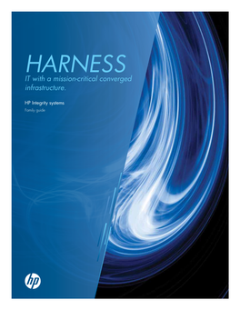 HP Integrity Systems Family Guide HP Integrity Systems Family
