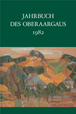 Jahrbuch Des Oberaargaus 1982