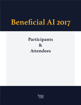 Beneficial AI 2017